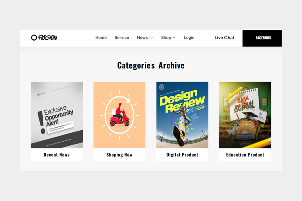 Fiqsion – Study & Physical Product Blog Website