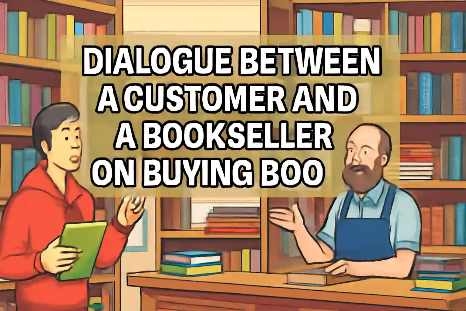 Dialogue A Customer and Bookseller on Buying Books