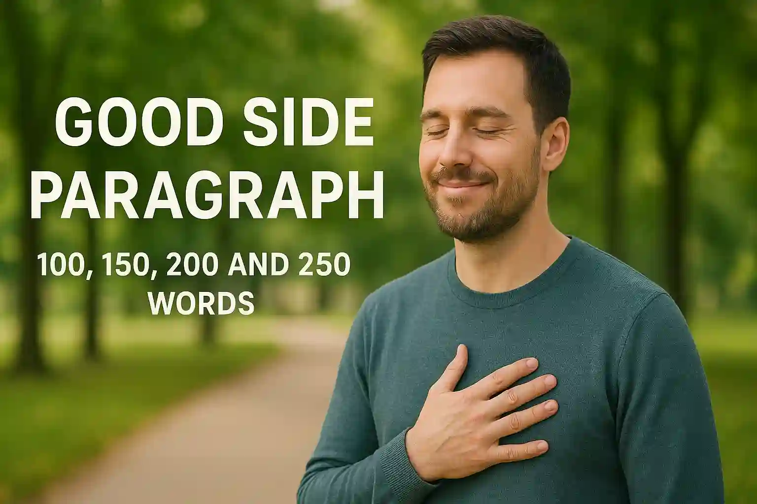 Good Side Paragraph in 100, 150, 200 and 250 Words