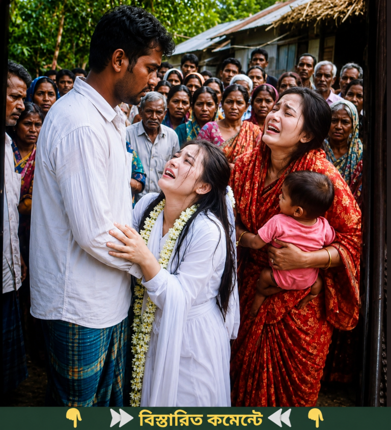 ভালোবাসার বিশ্বাসে হাজার মাইল পাড়ি দিয়ে কোরিয়ান তরুণী এসে দেখে তার স্বামী…see more